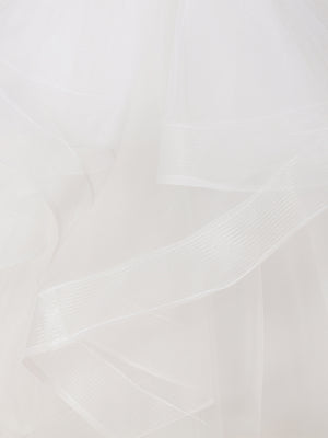 Ball-Gown Scoop Bow Ankle-Length Tulle Flower Girl Dress