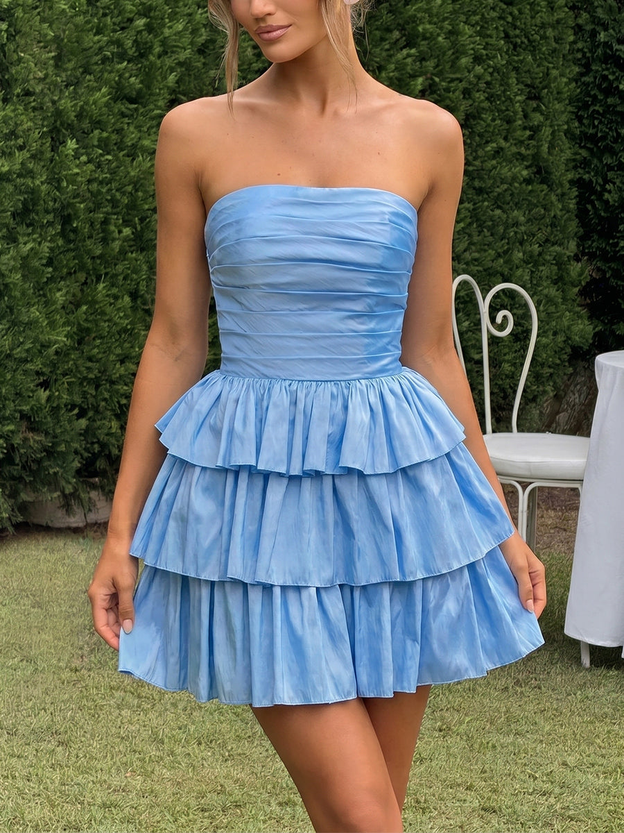 Sheath/Column Square Sequin Short/Mini Taffeta Homecoming Dresses