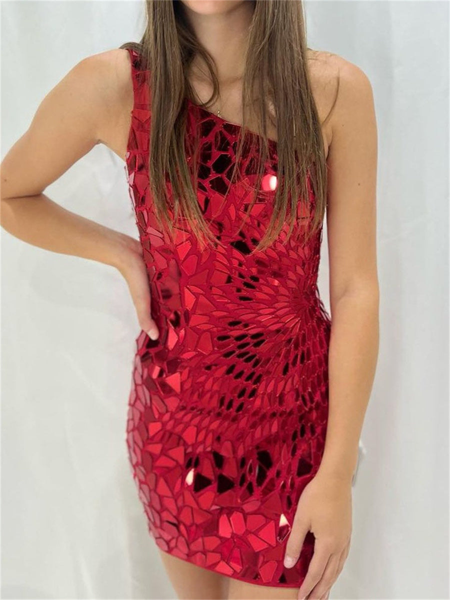 Sheath/Column Sweetheart Appliques Lace Short/Mini Homecoming Dresses