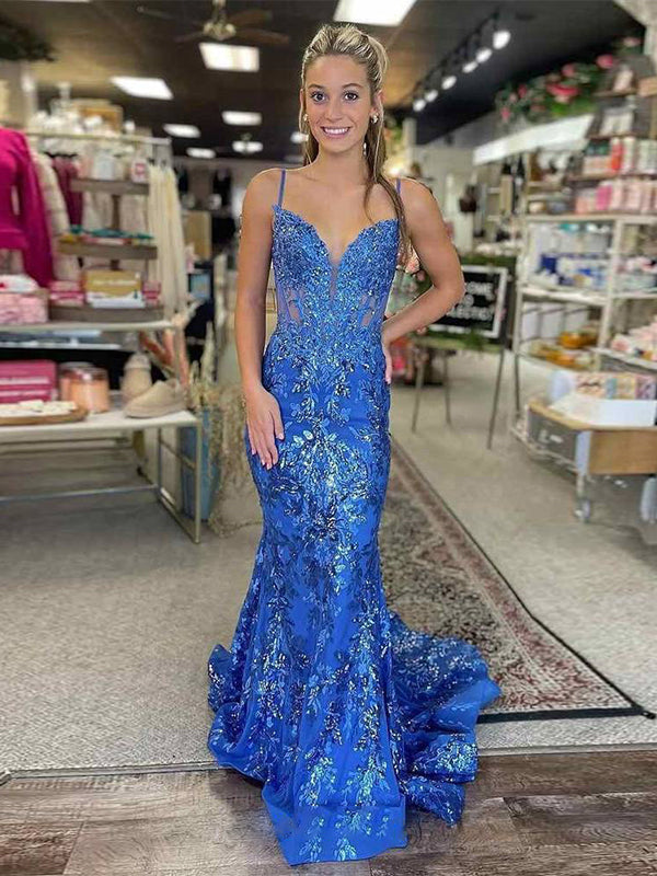 Sheath V-neck Appliques Lace Sweep Train Tulle Corset Dress