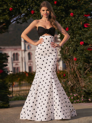 Mermaid Sweetheart Sweep Train Other Corset Prom Dress