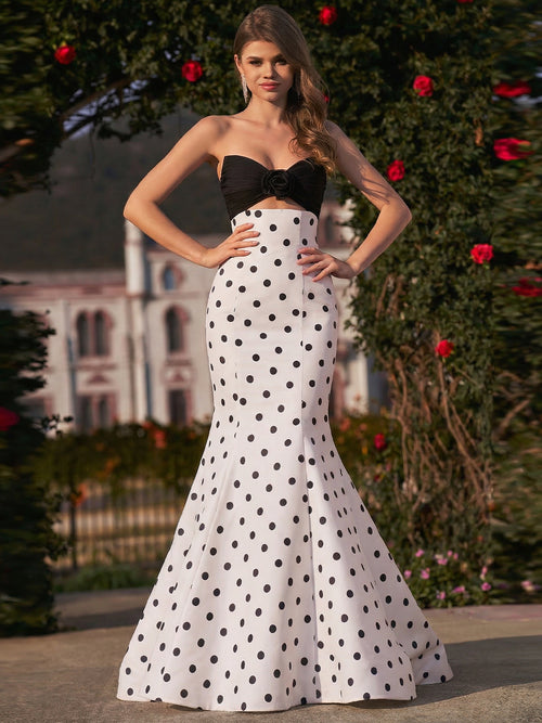 Mermaid Sweetheart Sweep Train Other Corset Prom Dress